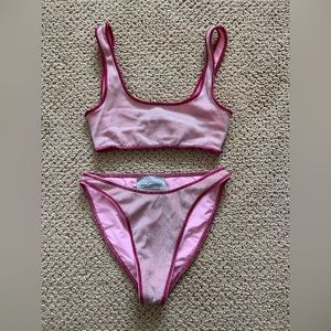 Elysiian Bikini Set Sparkly Pink